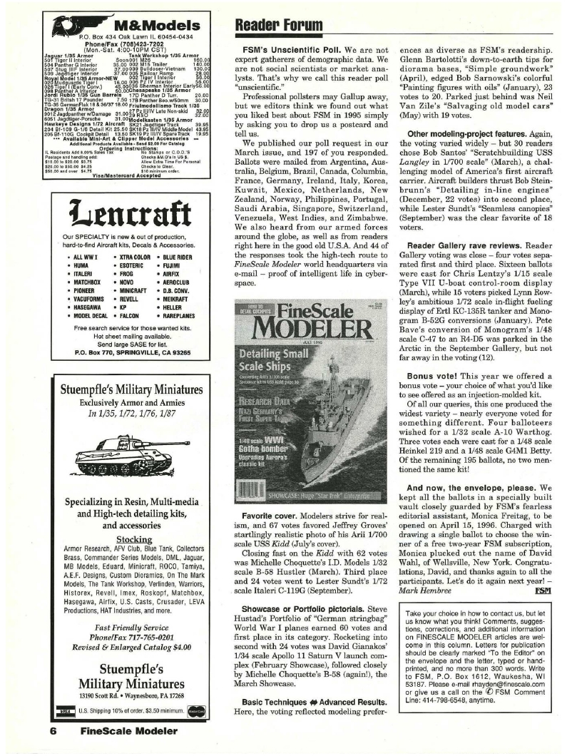 FineScale Modeler 1996-07 (Vol14-06)